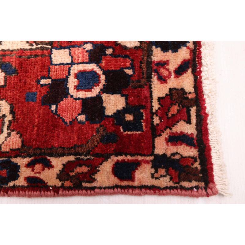 ECARPETGALLERY Hand-knotted Kayseri Vintage Red Wool Rug - 6'11 x 10'0