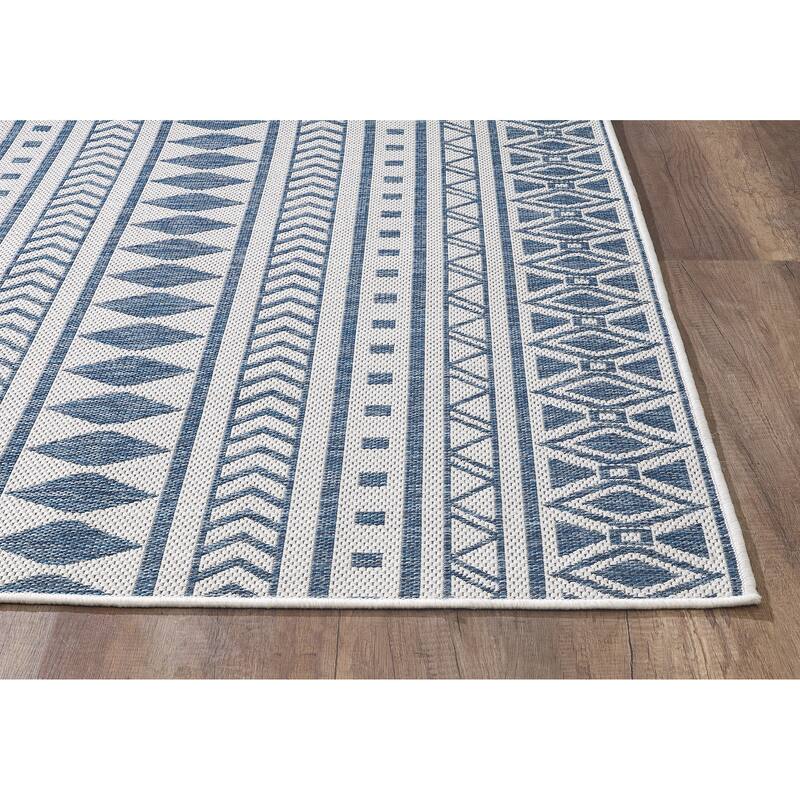 Domani Pyramids Hygge Boho Indoor/ Outdoor Rug