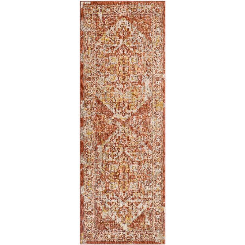 Livabliss Traditional Mirabel Medallion Area Rug