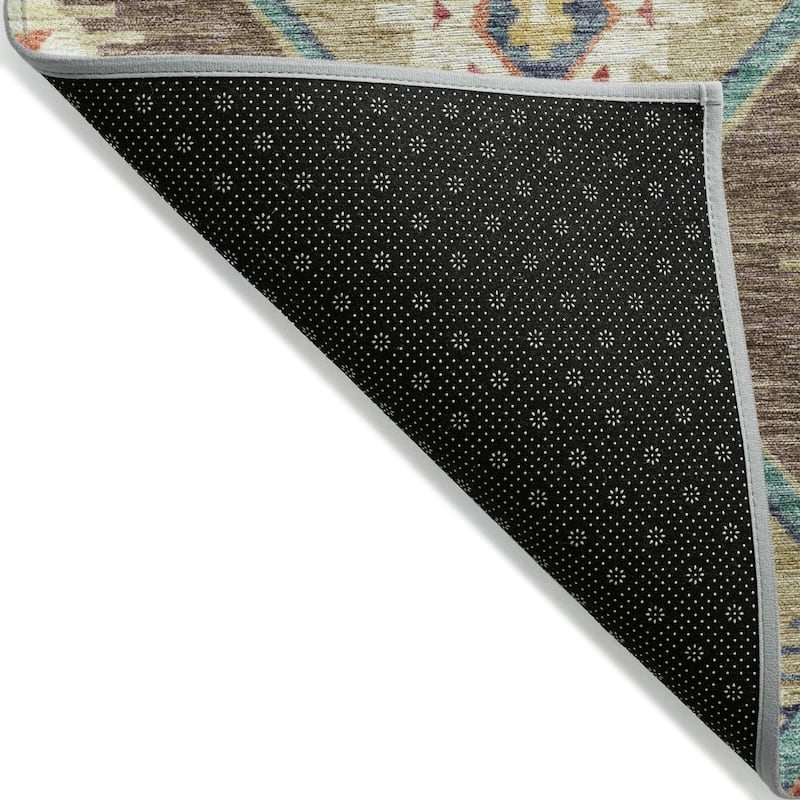 Machine Washable Indoor/Outdoor Southwest Global Chantille Rug