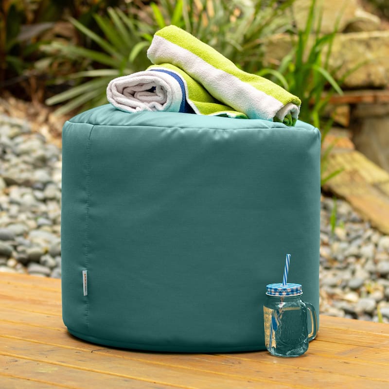 Jaxx Sunbrella Patio Bean Bag Pouf Ottoman