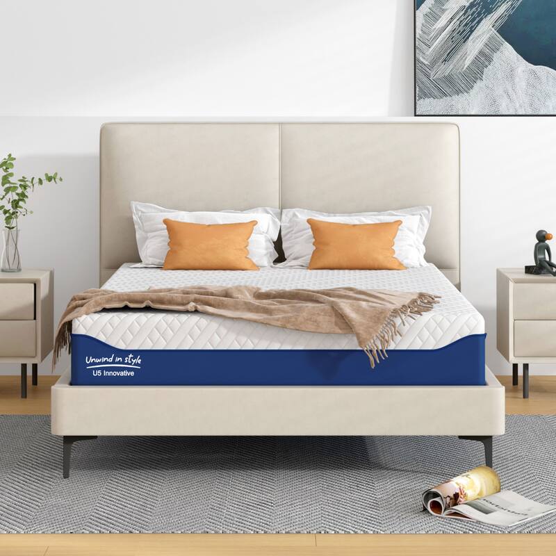 10" Hybrid Mattress with Gel Memory Foam Bed Bath & Beyond 39912066