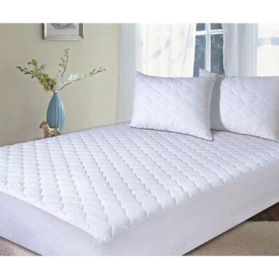 Quilted Mattress Protectors Mattress cover Waterproof Hypoallergenic Avoid Dust mite protect your mattress - White