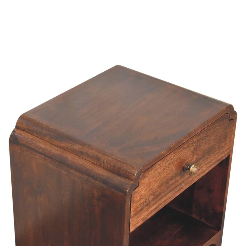 Artisan Furniture Solid Wood California Walnut Newton Bedside