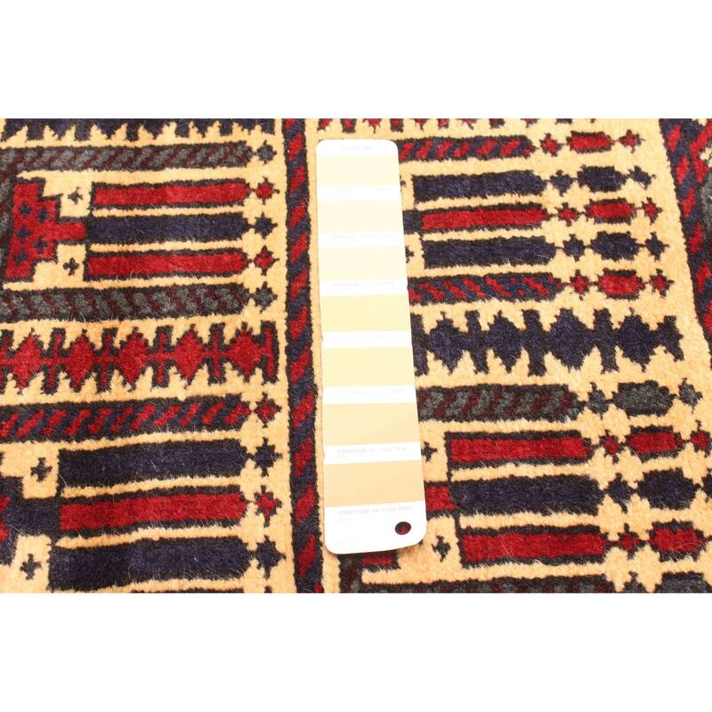 ECARPETGALLERY Hand-knotted Teimani Beige Wool Rug - 2'9 x 4'5