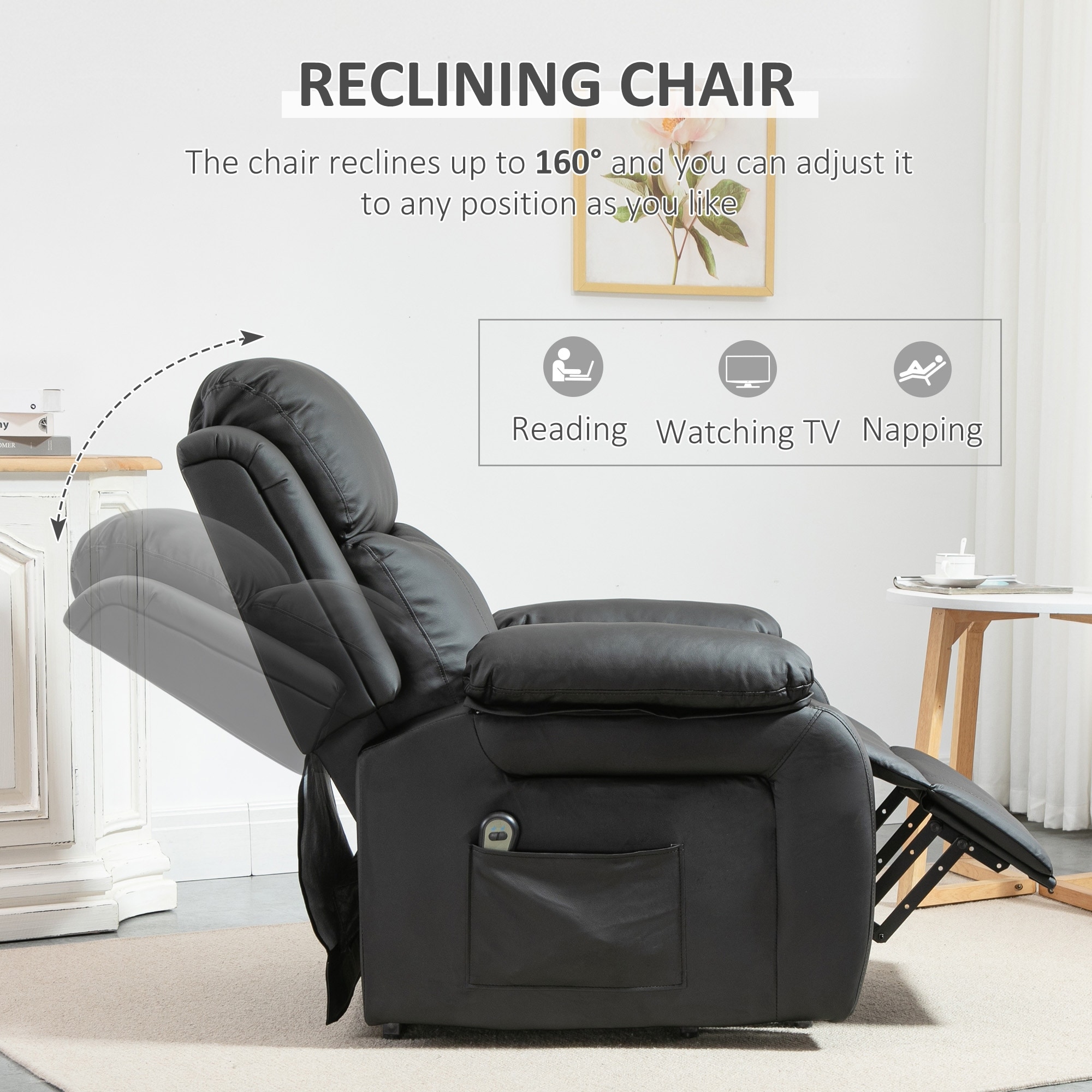 Lounge chair that best sale lifts you up