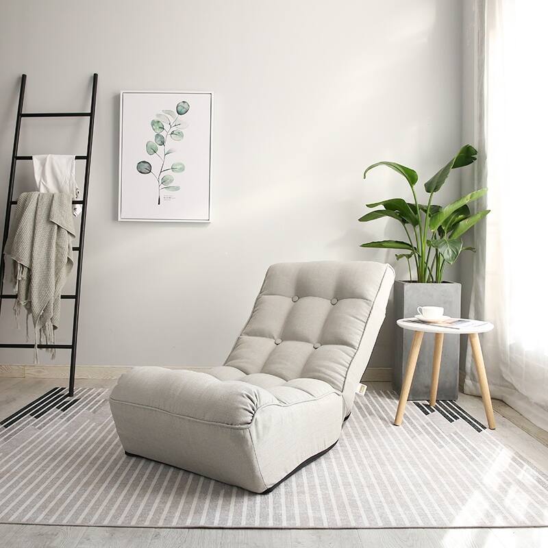 Single sofa reclining chair Japanese chair lazy sofa