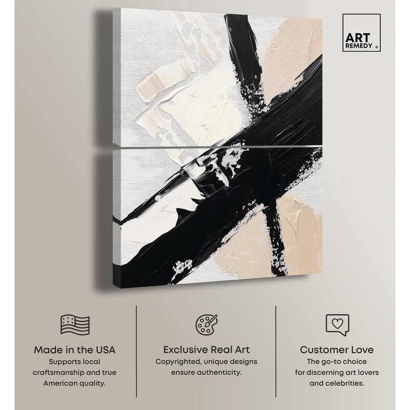 Graphic Impact II Canvas Set of 2 by Art Remedy, Gallery Wrapped