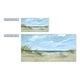 preview thumbnail 4 of 4, 'Sandy Shores' Wrapped Canvas Wall Art by Dana McMillan