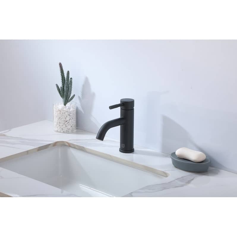 Elegant Lighting FAV-1006 Victor 1.5 GPM Single Hole Bathroom Faucet