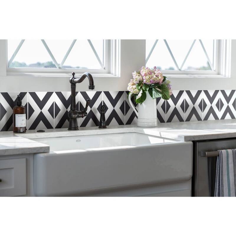 Shaw 439TS Nexus - 8" x 8" Square Floor and Wall Tile - Matte Visual -