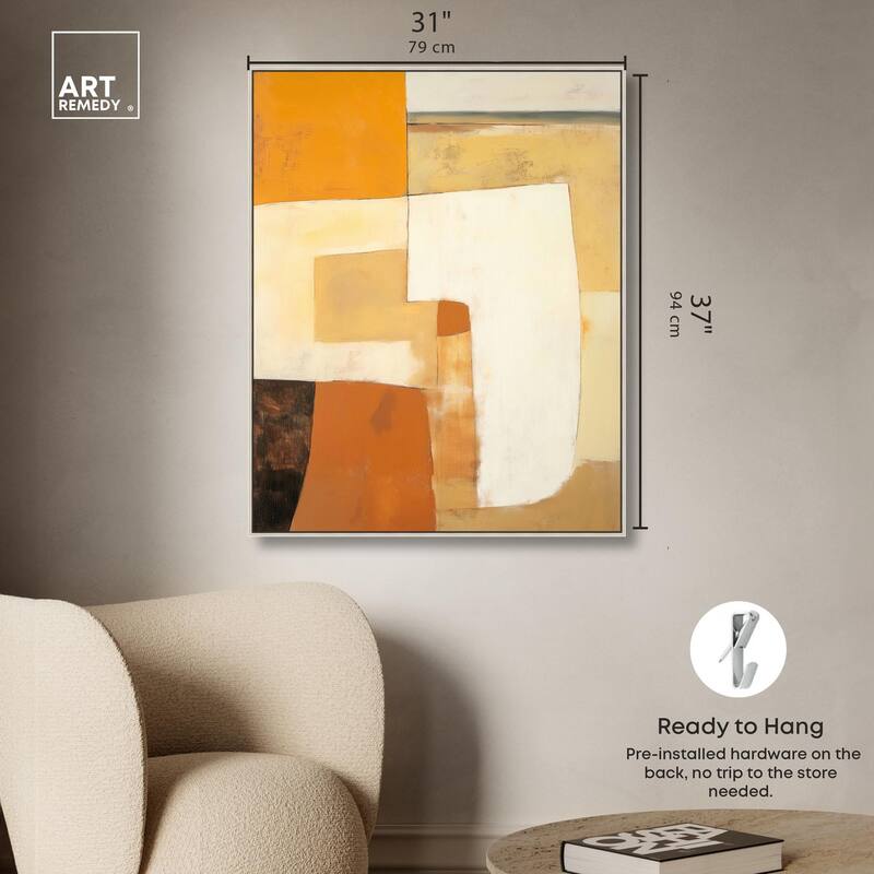 Clay and Canvas II Canvas by Art Remedy