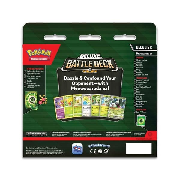 pokemon trading card game battle deck Pokemon Greninja/Kangaskhan ex Battle Deck
