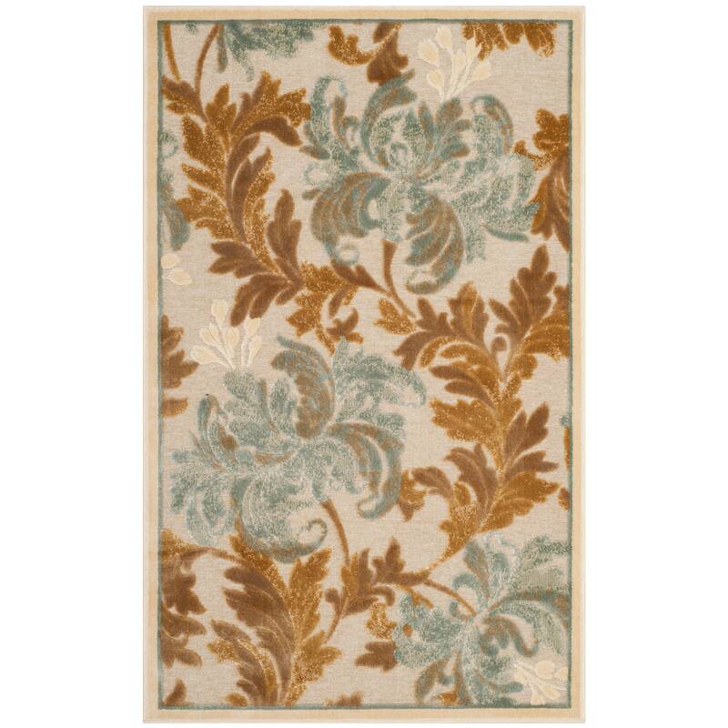 SAFAVIEH Paradise Lelar Modern Viscose Rug - 2'7" x 4' - Creme