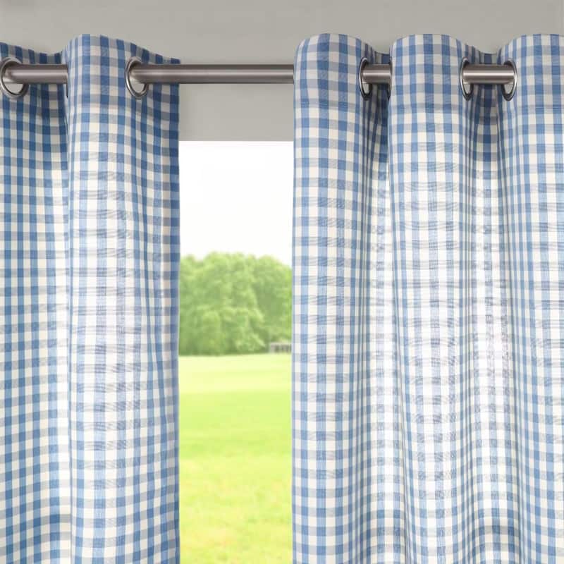 Wonderland Checkerboard Outdoor UV Protected Privacy Panel