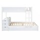 preview thumbnail 32 of 45, Full-Over-Full Bunk Bed with Twin size Trundle, Storage and Desk