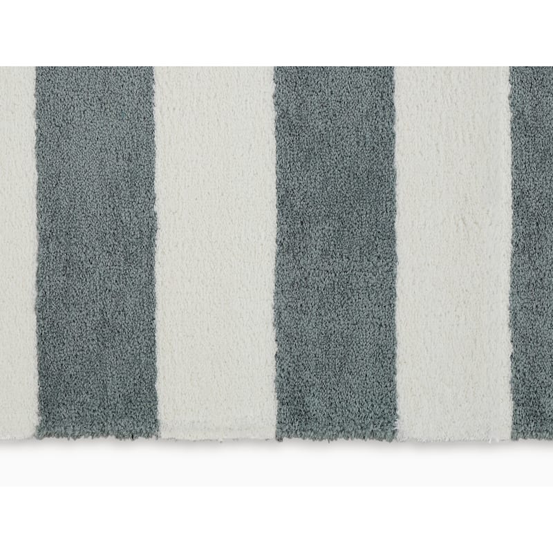 Calvin Klein Chicago Shag Banded Area Rug