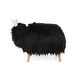 preview thumbnail 7 of 15, Levi Furry Yak Ottoman by Christopher Knight Home