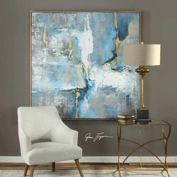 Shop Uttermost 35355 Meditation 61 X 61 Framed Abstract Painting