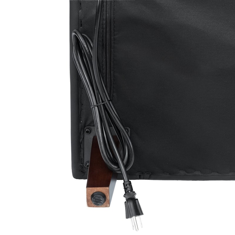 Commercial Modular Left Arm Chair with AC/USB/USB-C Chargers - 28.25"W x 31.5"D x 31.75"H