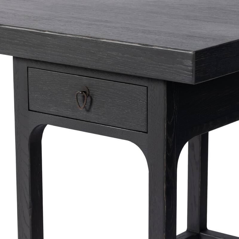 Sydney Desk-Aged Black Oak