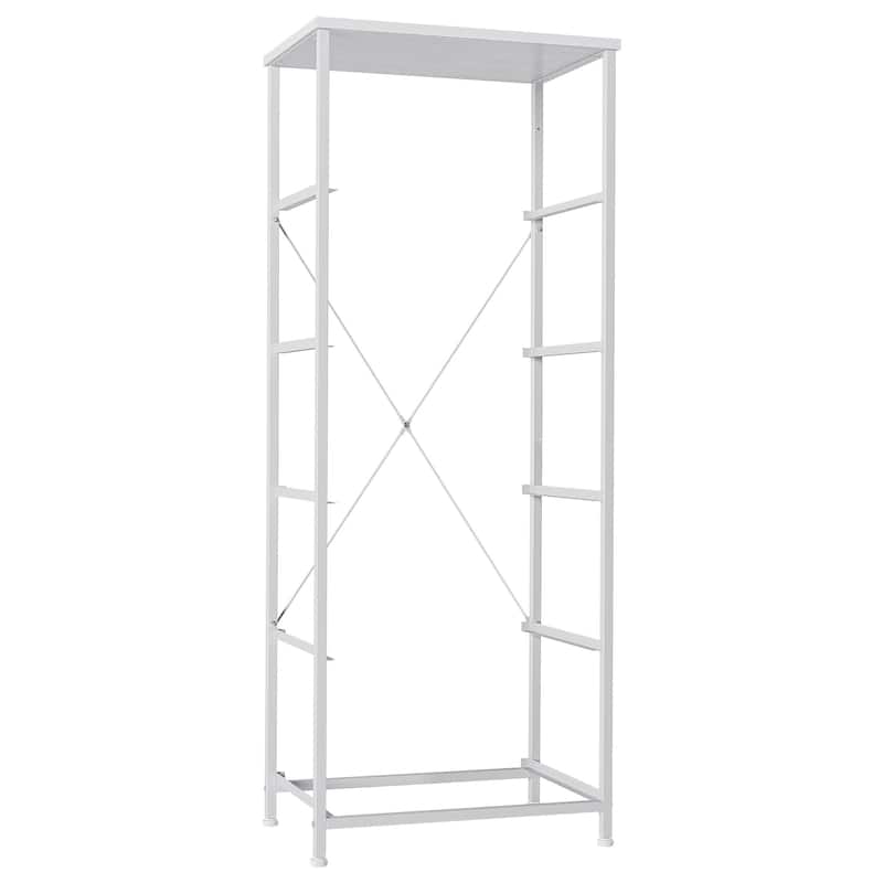 Home Bedroom Furniture 5-drawer Chest Vertical Storage Tower - Fabric Dresser