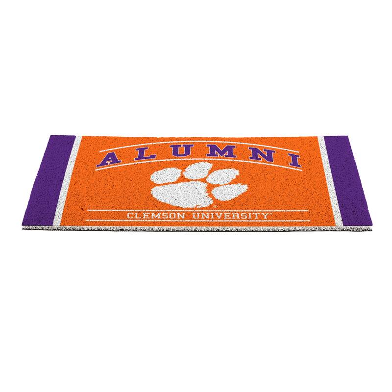 28 in. x 16 in. Clemson University Alumni Full Color PVC Door Mat