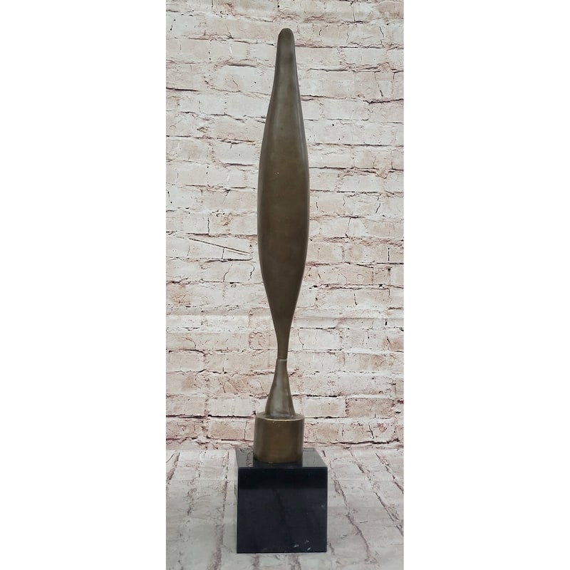 Bird In Space 1923 - Abstract Bronze Sculpture Statue By Constantin Brancusi
