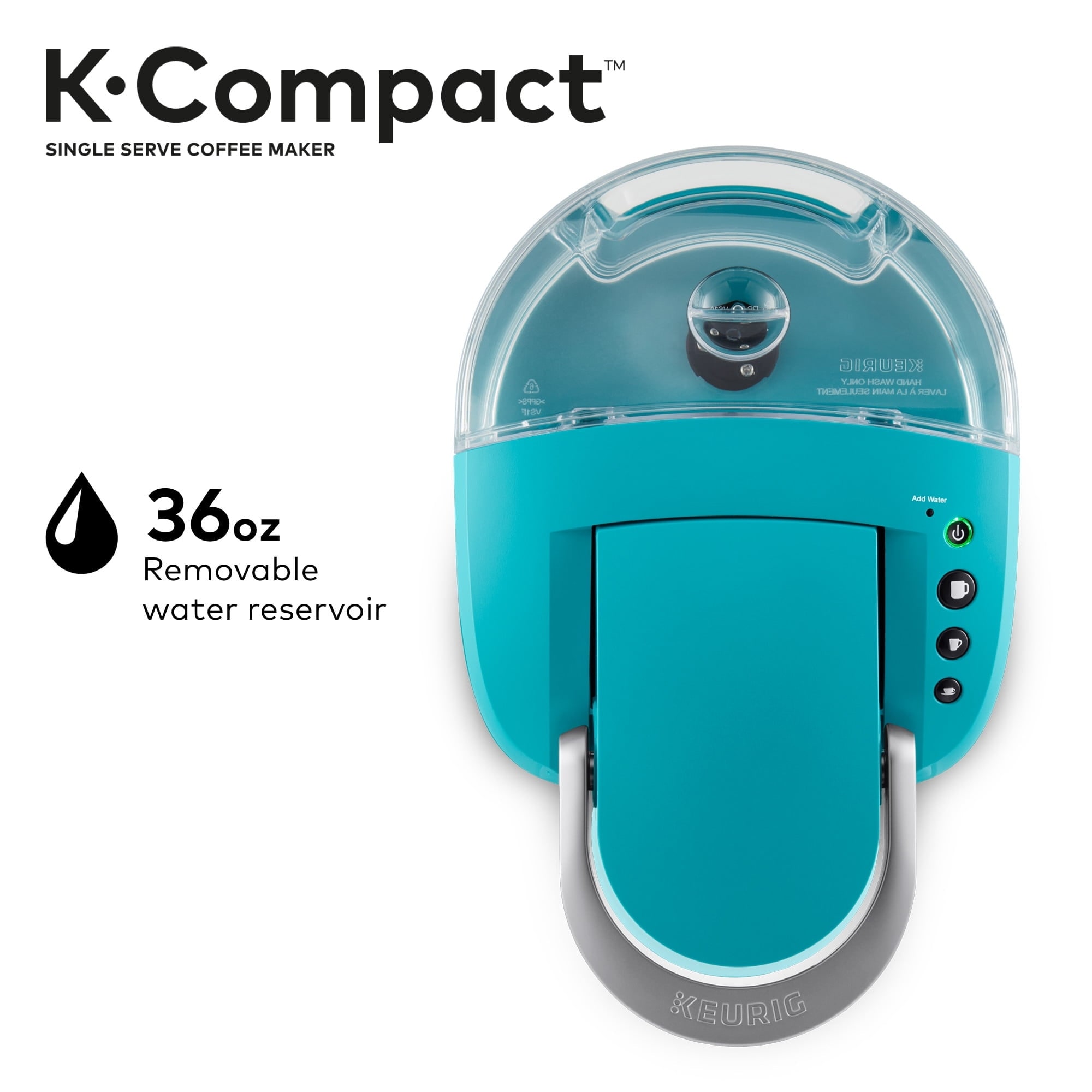 Keurig K Compact Single Serve K Cup Pod Coffee Maker Black
