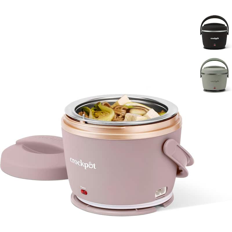 Crock-Pot Electric Lunch Box, Portable Food Warmer for On-the-Go, 20-Ounce (591 mL)