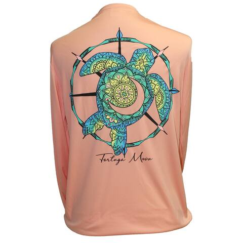 Tortuga Moon "Colorful Turtle" Turtle Long Sleeve Dry Wick SPF -50