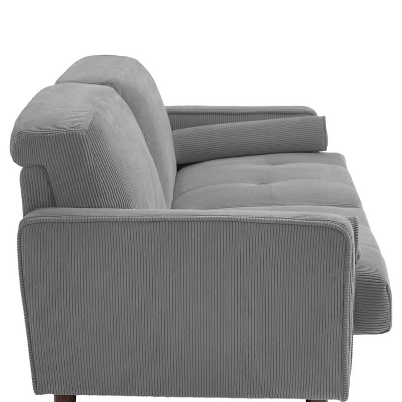 63.3"W Living Room Corduroy Loveseat Sofa