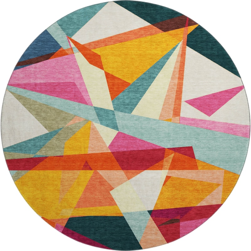 Premium Washable Super Soft Abstract Geo Mayfield Rug