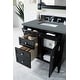 preview thumbnail 35 of 34, James Martin Vanities Brittany 36" Single Vanity, Black Onyx
