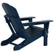 preview thumbnail 65 of 129, POLYTRENDS Laguna All Weather Poly Outdoor Adirondack Chair - Foldable (Set of 2)