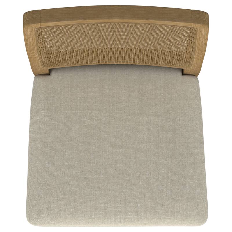 Benson Sand Wash Cane Dining Side Chair (Set of 2)