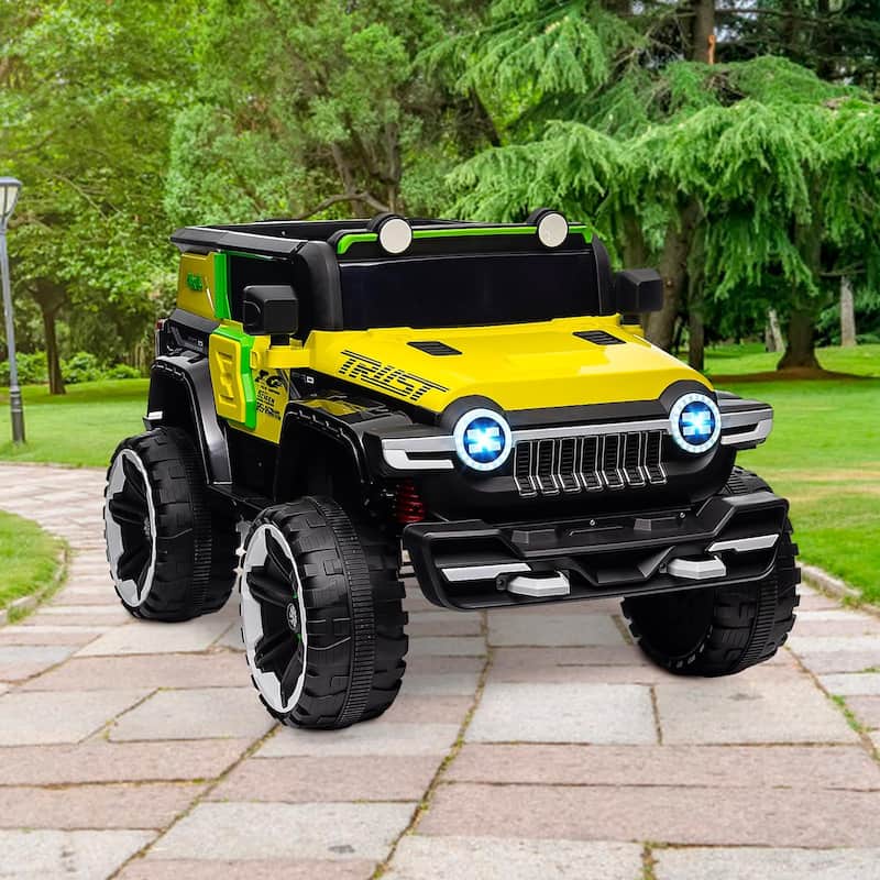 2 Seater Kids Ride On Truck with Remote Control