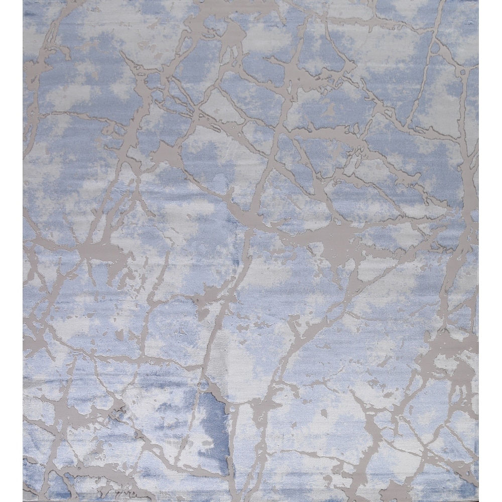 Turkish Oriental Abstract Transitional Rug Contemporary Carpet