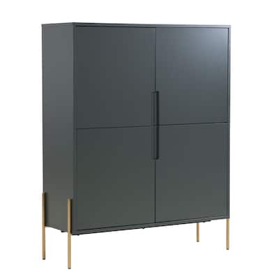 Matte Modern Sideboard Buffet Table Highboard with storage for living room Kitchen