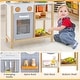 preview thumbnail 7 of 9, Costway Wooden Kid's Play Kitchen Set Pretend Chef Cooking Toy with - See Details