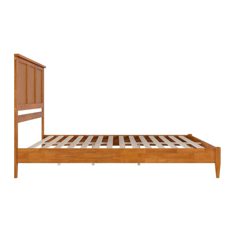 Charlotte Solid Wood Low Profile Platform Bed