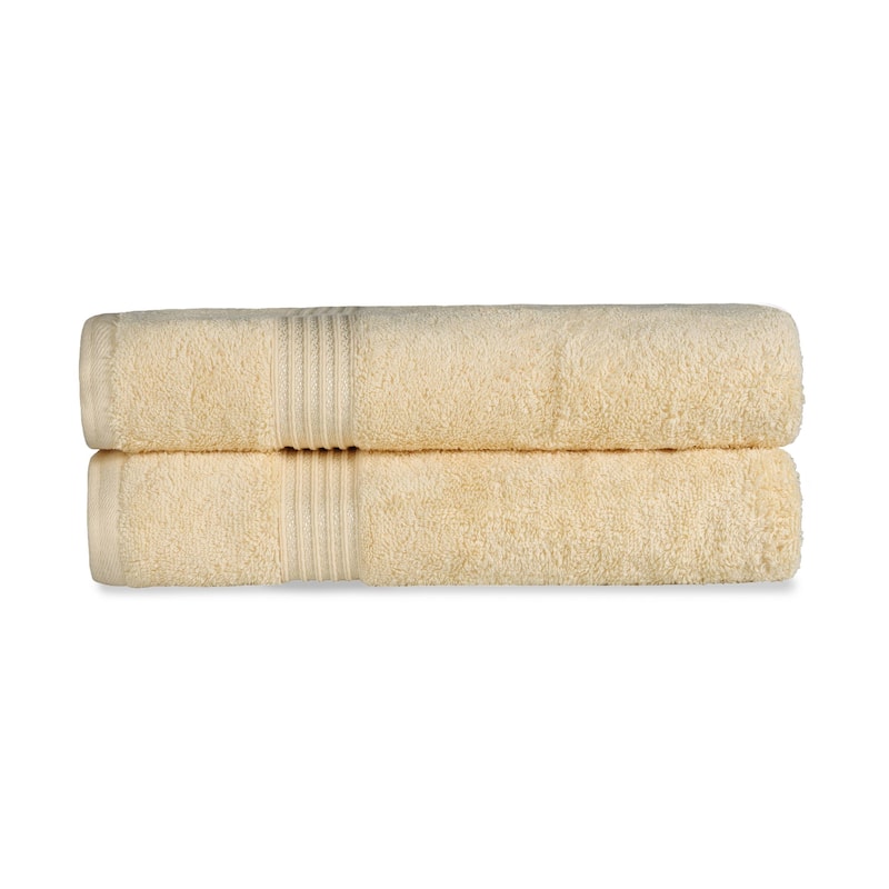 Superior Heritage Egyptian Cotton Absorbent Bath Sheet Set of 2
