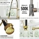 preview thumbnail 32 of 76, VIGO Zurich 27" H Single Handle Pull-Down Sprayer Kitchen Faucet