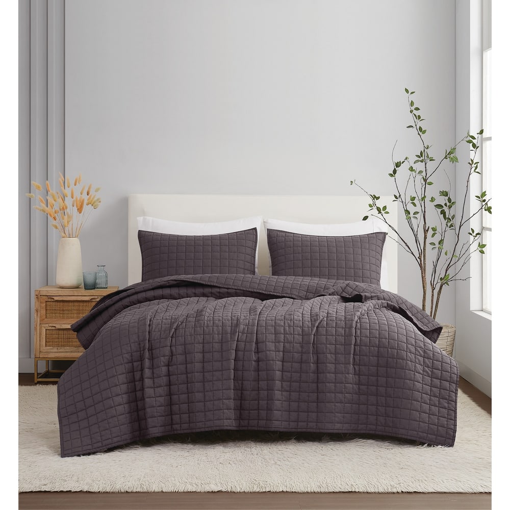 Brooklyn Loom Flax Linen Quilt Set
