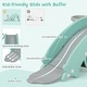 preview thumbnail 18 of 18, Gymax 3-in-1 Kids Slide Rocking Horse Set Convertible Toddler Slide w/
