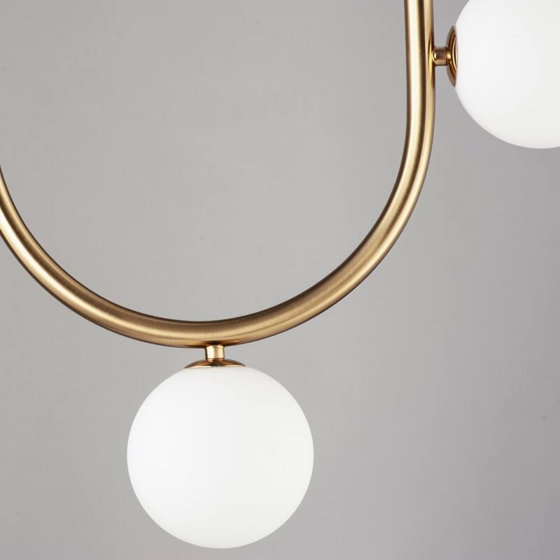 Studio M SM24906 Contour 6 Light 24" Wide LED Abstract Pendant by Nina