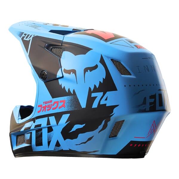 Fox Racing 2016 Rampage Comp Union Full Face Mountain Bike Helmet 15999 Blue Overstock 17904024
