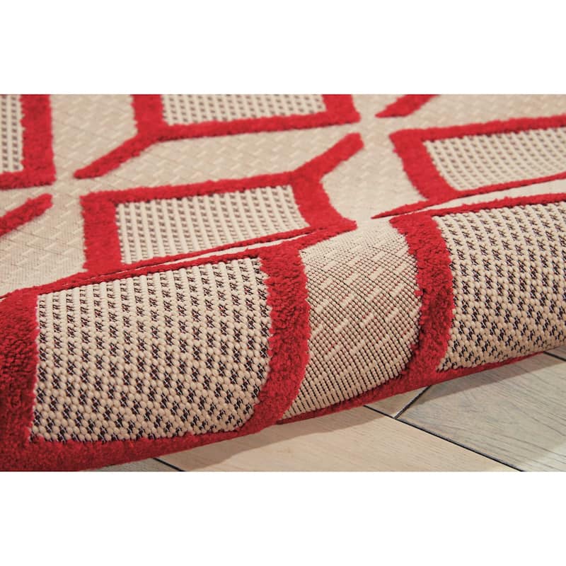 Nourison Aloha Geometric Indoor/Outdoor Area Rug