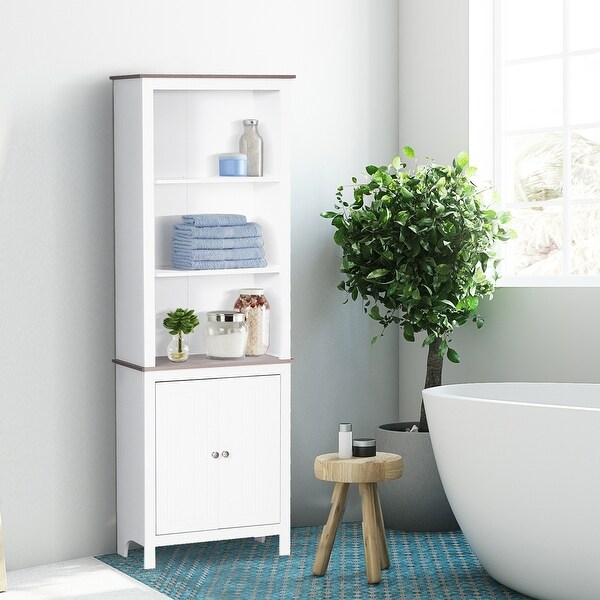 Overstock clearance linen cabinet