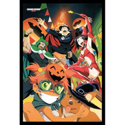 Cowboy Bebop Collage Framed Poster - 24 x 36 Inch